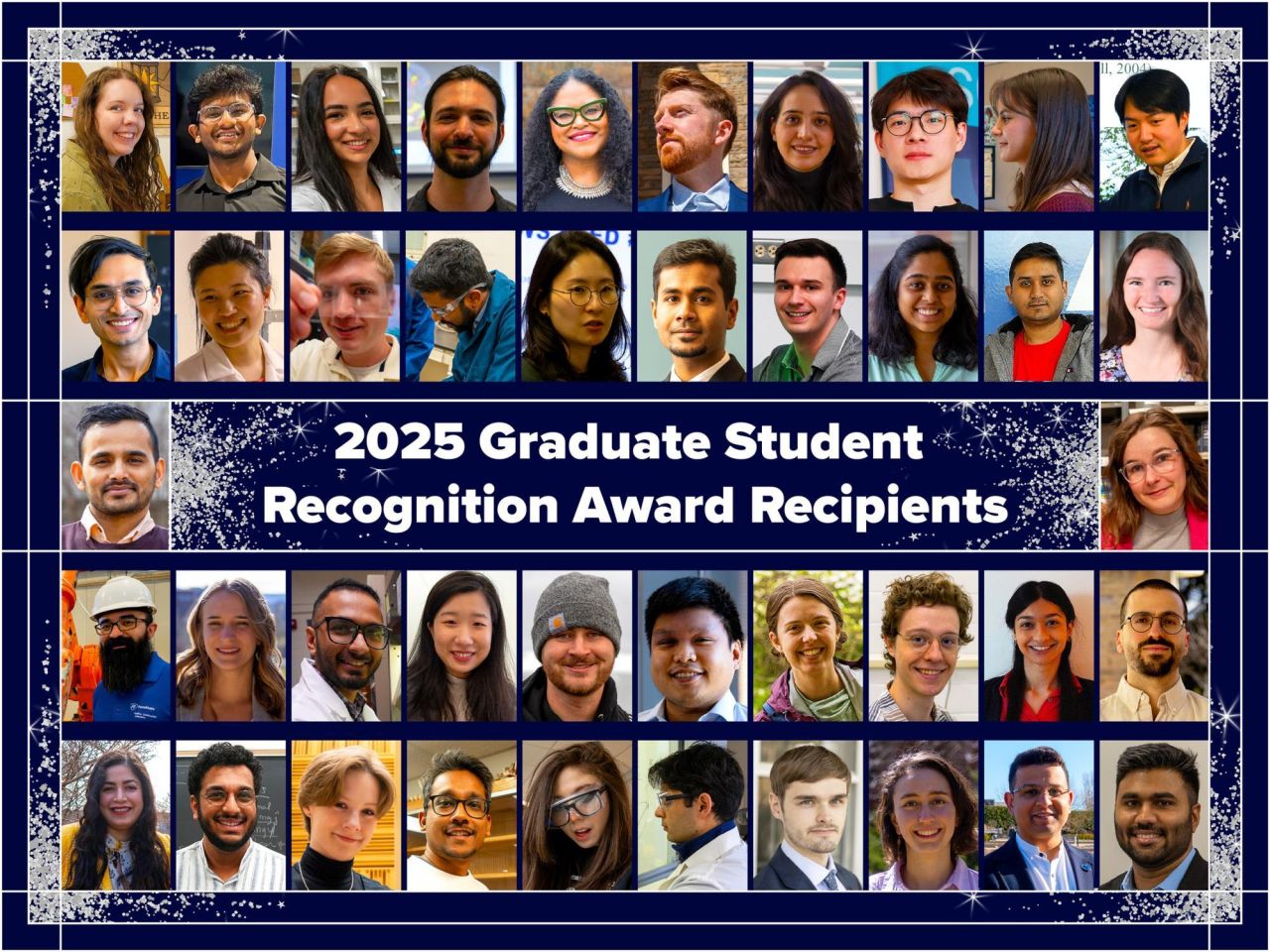 <p>Forty-two graduate students received Penn State's annual recognition awards that celebrate students' impact in research, scholarship, teaching, outreach, mentoring and more. </p>