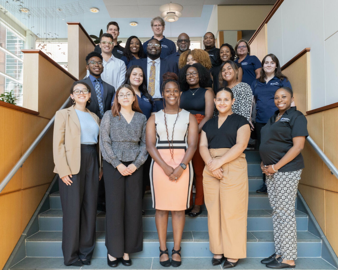 McNair Scholars posing for a group photo at the Penn State Hotel & Conference Center