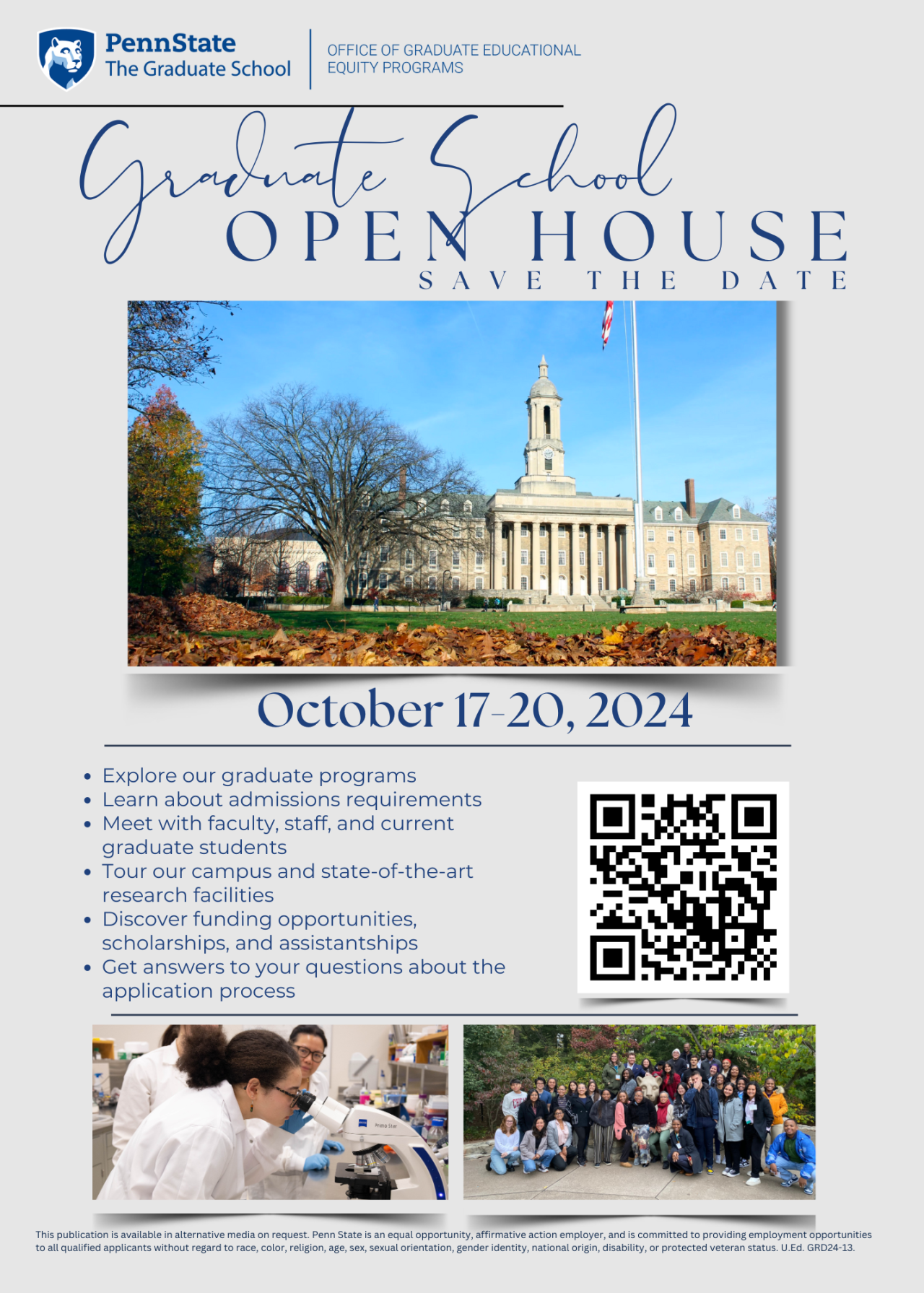 Flyer for OGEEP Open House Event