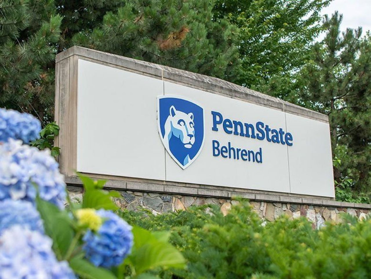 Penn State Behrend sign