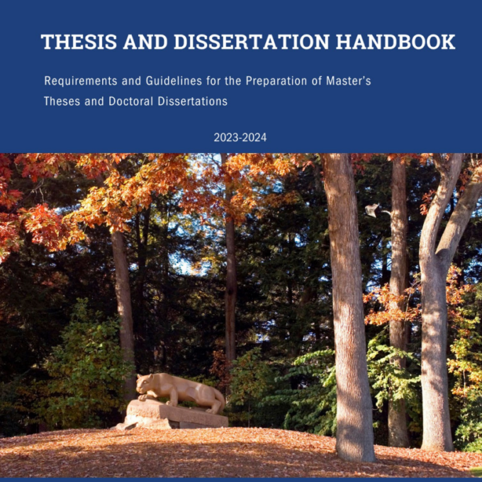 penn state office of theses and dissertations