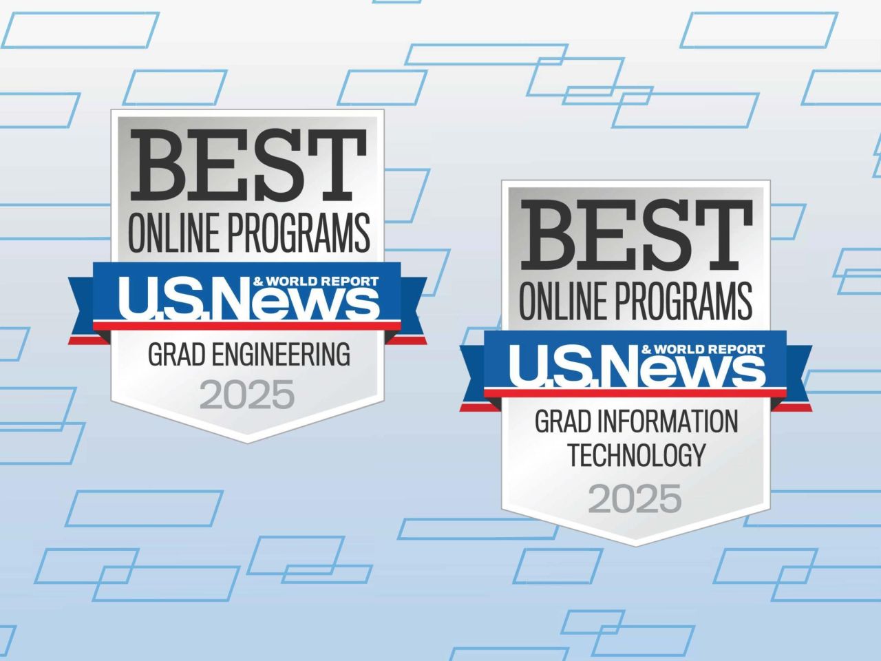 <p>Penn State Great Valley has again earned national recognition for academic excellence, securing top rankings in the 2025 U.S. News & World Report "Best Online Programs" list for engineering management, software and systems engineering and IT programs. </p>