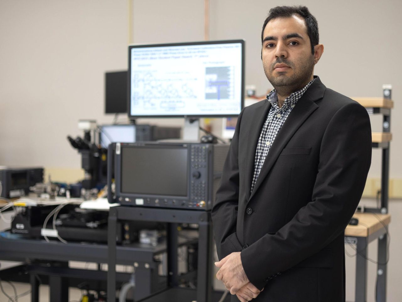 <p>The Institute of Electrical and Electronics Engineers recently awarded Mohammadreza Abbasi, an electrical engineering doctoral student in the Penn State School of Electrical Engineering and Computer Science, the Microwave Theory and Technology Society Graduate Fellowship.</p>