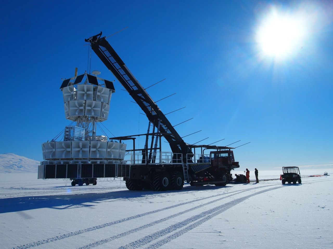 <p>A cosmic particle detector in Antarctica has emitted a series of bizarre signals that defy the current understanding of particle physics, according to an international research group that includes scientists from Penn State.</p>