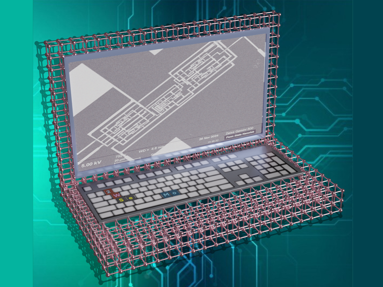 <p>In a world first, a team led by researchers at Penn State used two-dimensional materials, which are only an atom thick and retain their properties at that scale, unlike silicon, to develop a computer capable of simple operations. The advancement, published in Nature, represents a major leap toward the realization of thinner, faster and more energy-efficient electronics, the researchers said.</p>