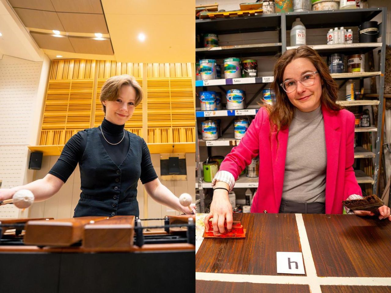 <p>College of Arts and Architecture graduate students Alivia Cross and Isabella Scotti are among the recipients of the 2025 Professional Master’s Excellence Award, sponsored by the Office of the President and administered by the Fox Graduate School. </p>