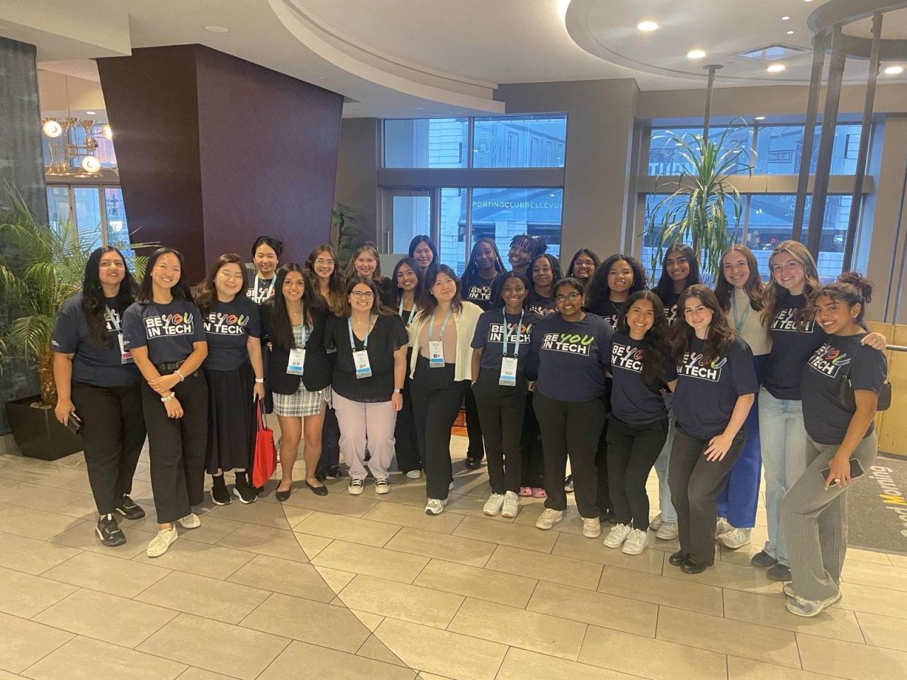 <p>Twenty-four students from the College of Information Sciences and Technology attended the annual Grace Hopper conference, which celebrates women and nonbinary technologists from around the world. </p>