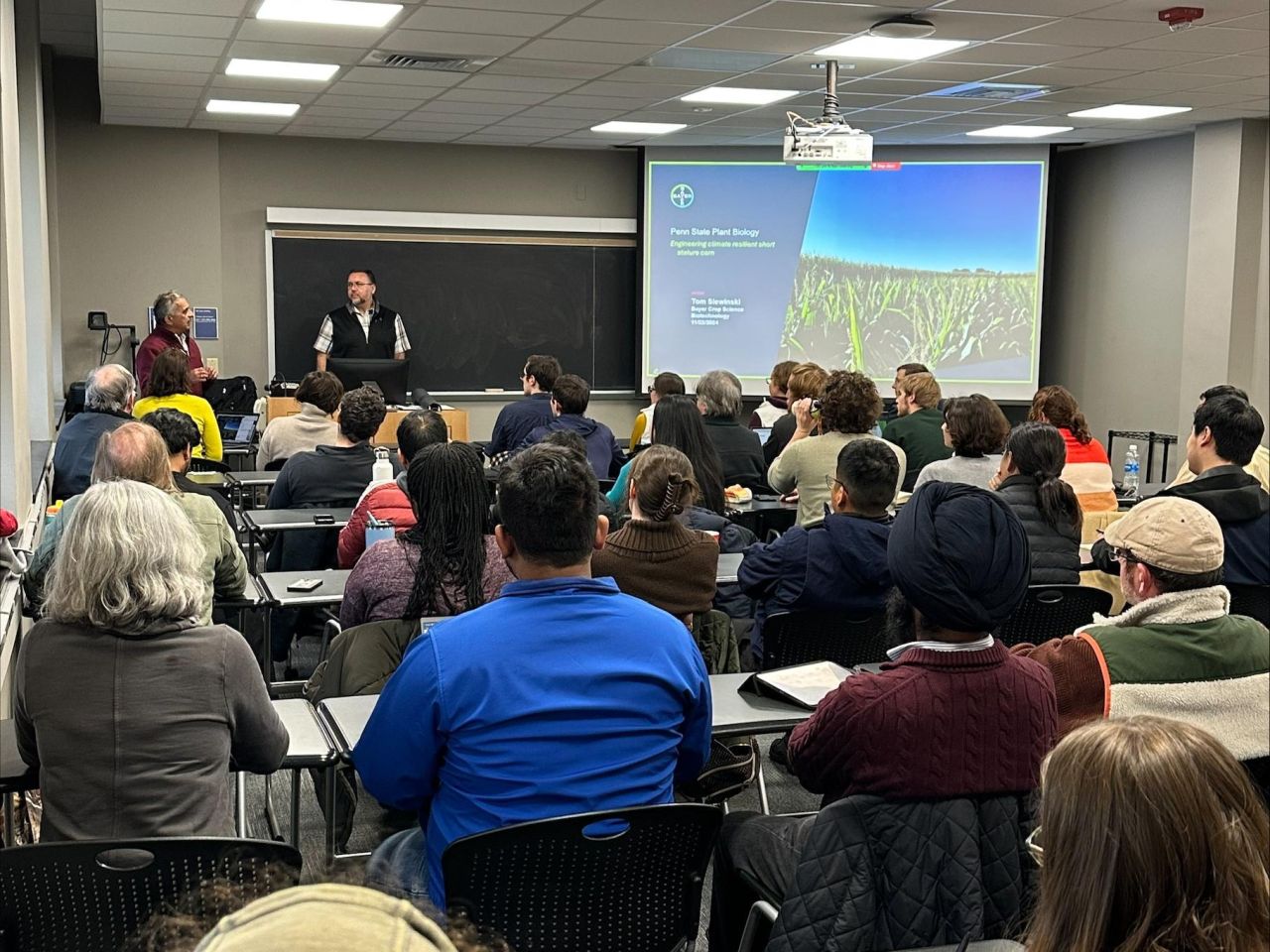 <p>A group of 15 Penn State graduate students and postdoctoral scholars have been selected to participate in the Bayer Crop Science 2025 University Mentoring Program, a global initiative that pairs students with industry professionals for career guidance and professional development. </p>