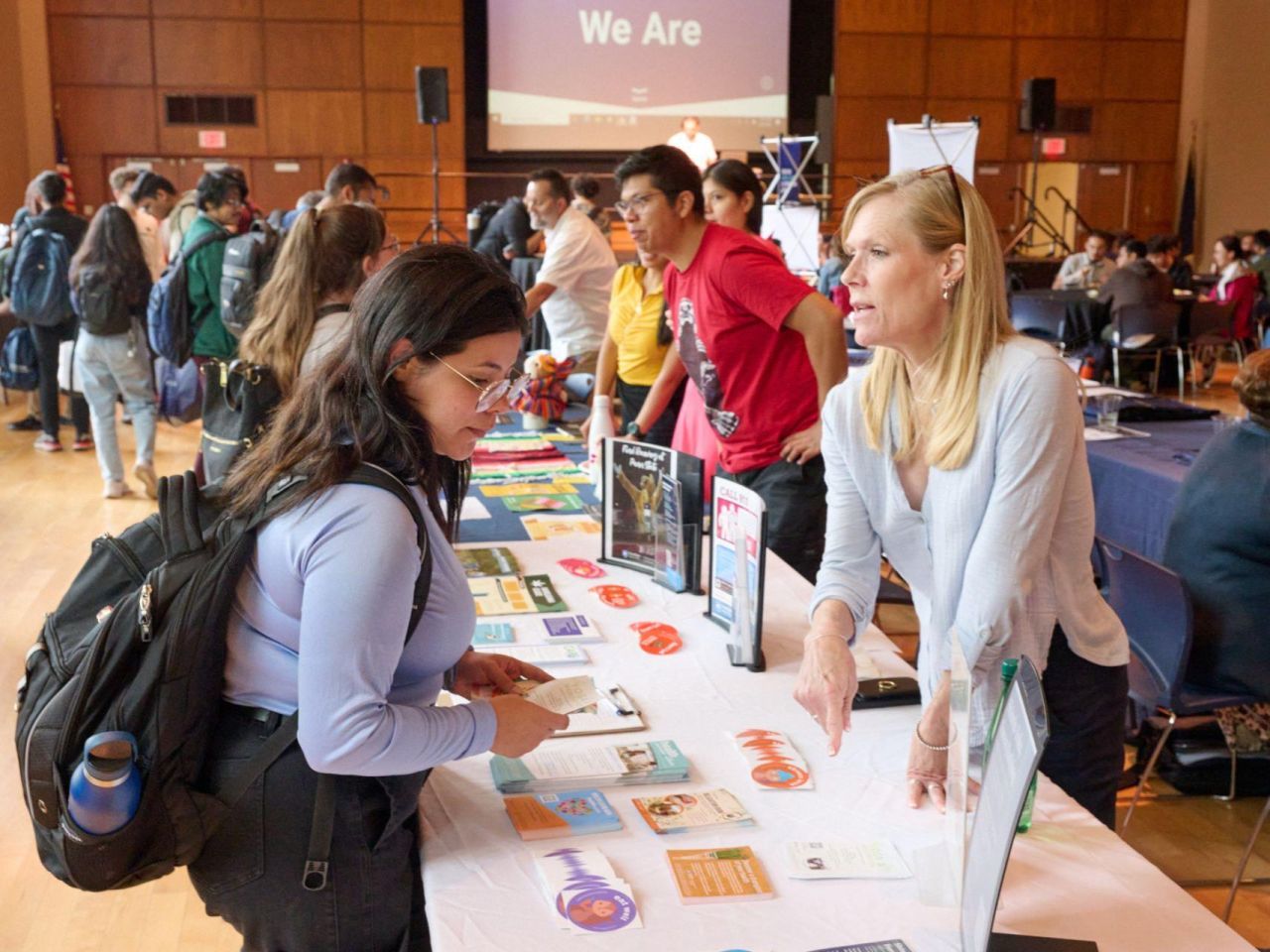 <p>At the 2024 Welcome Engagement Fair hosted by the J. Jeffrey and Ann Marie Fox Graduate School in collaboration with the Paul Robeson Cultural Center, new and returning graduate students can learn about the network of support and community resources available to help them excel as graduate students. </p>