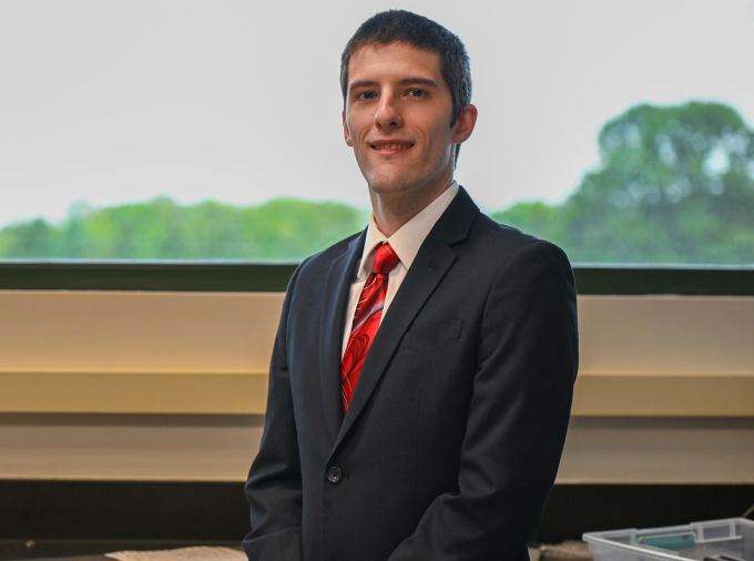 <p>The U.S. Department of Energy (DOE) has named Evan Bozek, a doctoral candidate in engineering science and mechanics in the Penn State College of Engineering, one of 79 recipients of the 2025 DOE Office of Science Graduate Student Research Award. Selected graduate students have the opportunity to continue their thesis research at a DOE facility for three to 12 months.</p>