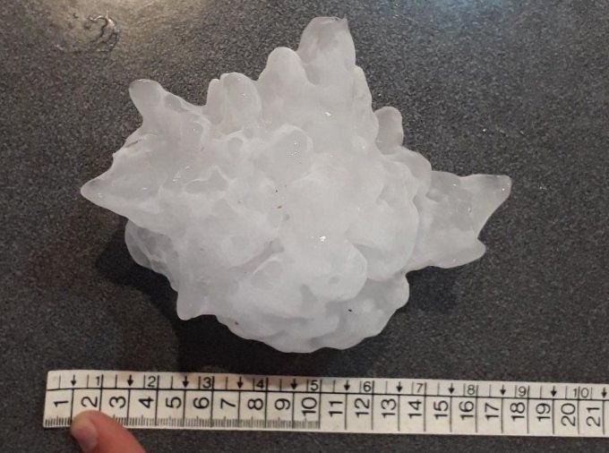 <p>Though often compared in size to round objects — peas, golf balls or even softballs — hailstones do not fall from the sky as smooth spheres. A new approach for modeling hailstorms that uses more realistic hailstone shapes could improve our understanding of hazardous weather, according to a team led by scientists at Penn State.</p>