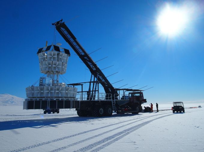 <p>A cosmic particle detector in Antarctica has emitted a series of bizarre signals that defy the current understanding of particle physics, according to an international research group that includes scientists from Penn State.</p>