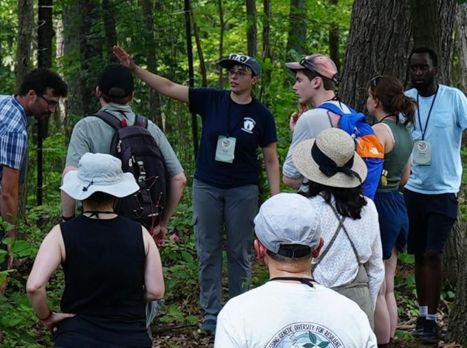 <p>Leading North American forest genetics researchers, professionals and students joined together at Penn State for the 2025 Forest Genetics Conference, where they shared ideas and made connections to enhance research dedicated to preserving forests.</p>