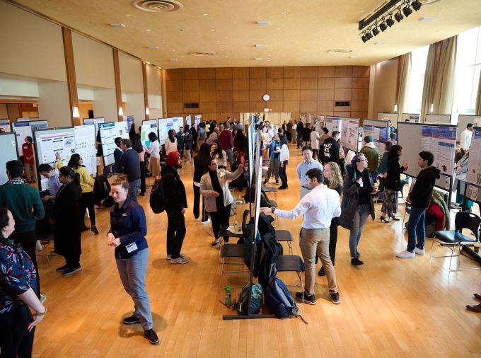 <p>Community members are invited to engage with graduate students as they present their research and scholarship at Penn State's 40th annual Graduate Exhibition, set for March 28 on the University Park campus. </p>