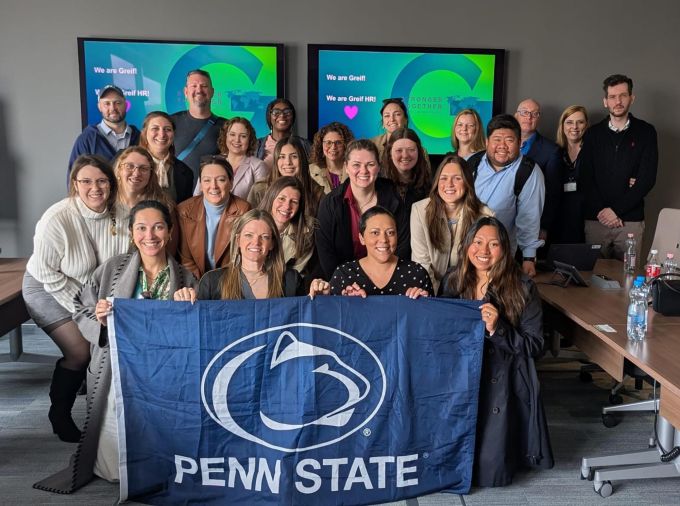 <p>Twenty Penn State World Campus students traveled to Hungary for a weeklong immersive experience in April as part of their course work for programs offered through the Penn State School of Labor and Employment Relations.</p>