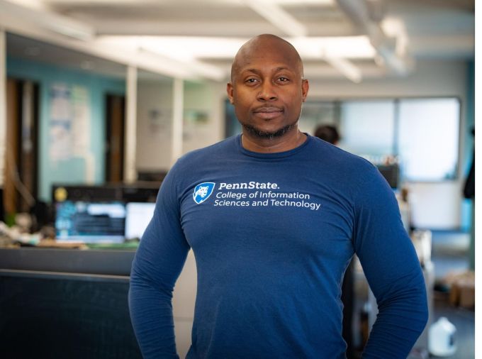 <p>Jason Lucas, who is pursuing a doctoral degree in informatics at the Penn State College of Information Sciences and Technology, credits his mentors for helping him define his interdisciplinary research path. </p>