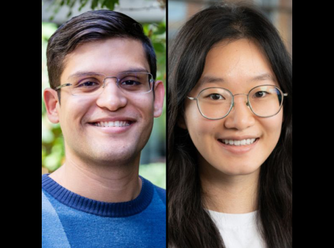 <p>Two Penn State graduate students enrolled in Intercollege Graduate Degree Programs administered by the Huck Institutes of the Life Sciences have each been awarded two-year American Heart Association fellowships. Junyao Yuan is pursuing a degree in integrative and biomedical physiology, while Julio Flores Cuadra is pursuing a degree in neuroscience.</p>