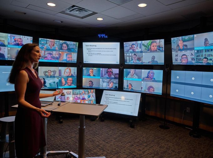 <p>The Penn State Smeal College of Business’ virtual teaching studios are attracting graduate students from around the world and providing them with a highly engaging team-based learning environment.</p>