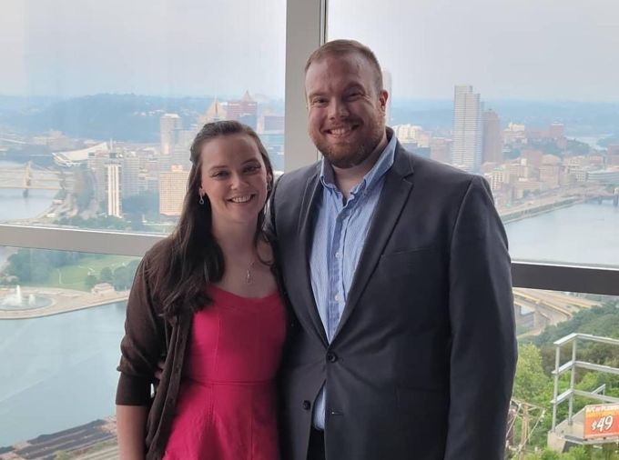 <p>Dale and Molly Crawford, who is a Penn State World Campus alumna, are celebrating their wedding anniversary today (Aug. 1). They are also celebrating PA Donor Day because, without the gift of an organ donor, they wouldn’t be marking their anniversary.</p>