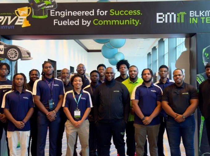 <p>Eleven students from the College of IST attended the BLK Men in Tech THRIVE Conference on Oct. 10-13 in Fort Lauderdale, Florida. THRIVE is a tech conference designed to foster connections, facilitate learning and promote personal development for all in the tech community, with a special focus on the Black male experience.</p>