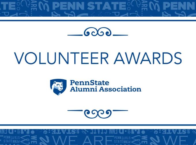 <p>The Penn State Alumni Association will recognize this year's Volunteer Award recipients during a ceremony July 27 on the University Park campus. All Penn Staters can register for the livestream, during which the Alumni Association will present six individual awards, made possible by endowments from alumni, and nine group awards, two of which are endowed by alumni. </p>